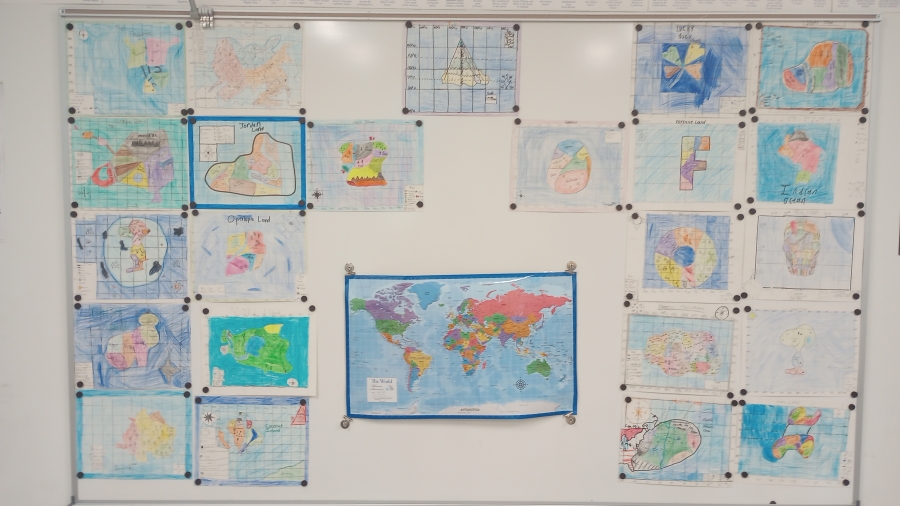 Mrs. Lee's Student Maps